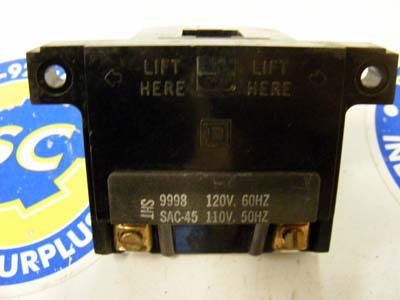 <B>Square D - </B>9998-SAC-45 Replacement Coil